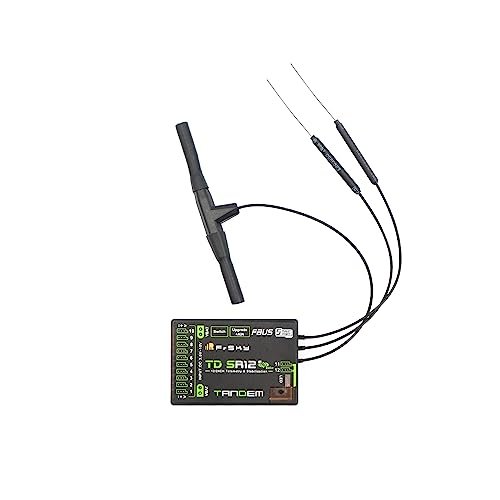 FrSky TD SR12 Receiver with Advanced Stabilizer Function for RC Boat Stabilizer Fins 2.4Ghz 900Mhz Long Range Telemetry