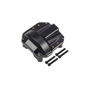 N64 RC Car Game Inspired SCX10 II Brass Diff Covers 38g Front and Rear Axle Upgrades for 1/10 RC Crawler Car