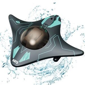 Losbenco Jetstream RC Boat with HD Camera 6CH Waterproof Remote Control Toy for Pools Lakes App Controlled for iOS Android