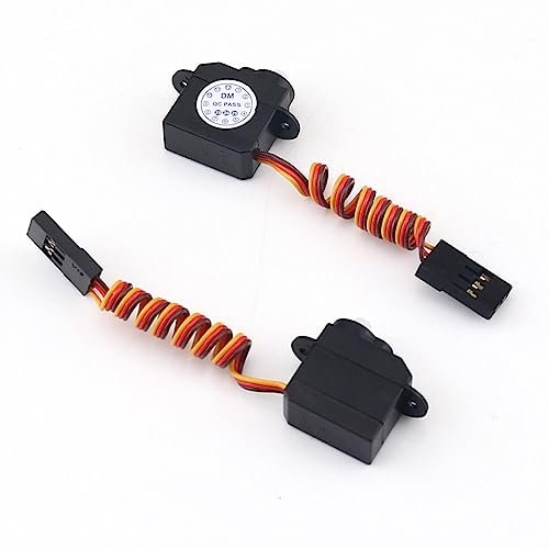2Pcs DM S0020 2.1g Ultra Micro Servo Coreless Motor 180 Degrees 2g Digital Servo with JR Connector 3.7V 5V for RC Hobby Model Airplane Financing Options Available