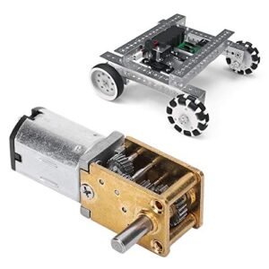 N20 Geared DC Motor Mini Gear Reducer Brush Dc Motors 6V 35Rpm for Electronic Locks Smart Car Robots