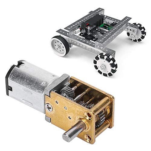 N20 Geared DC Motor Mini Gear Reducer Brush Dc Motors 6V 35Rpm for Electronic Locks Smart Car Robots