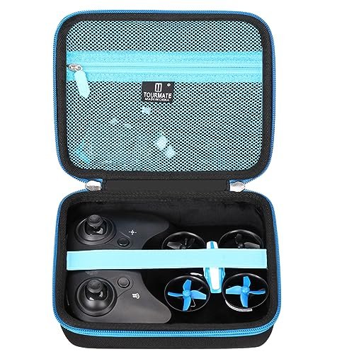 Tourmate Hard Carrying Case for Revolver RC Plane Holy Stone HS210 Mini Drone Kids and Beginners RC Nano Quadcopter