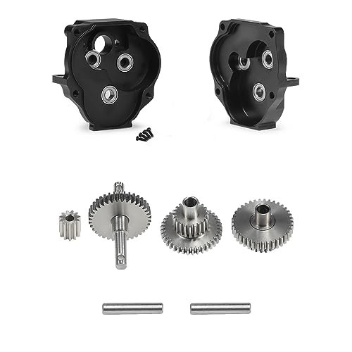 Maxxis Victra RC 1 Tires High Performance Upgrade for TRX 4M TRX4M 1/18 RC Crawler Car with Aluminum Transmission Housing Steel 9 7 1 Transmission Gearbox Gears Set