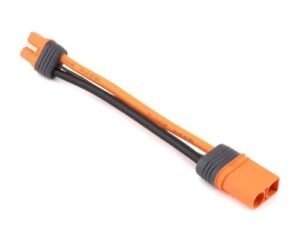 RC Hobby Warehouse Spectrum Control 4 Inch IC3 to IC5 Smart Battery Adapter Cable