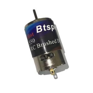 Btspepejoy Miracle RC Fuel Pump 550 Brush Motor High Speed Controller for Traxxas 1 10 Slash 2WD RC Short Course Truck Silver