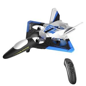 GoolRC RC Plane with Jet Engine 4K Camera 6CH Remote Control Airplane Foam Glider Easy to Fly V31 Jet Fighter with 3D Flips Gravity Sensing Headless Mode