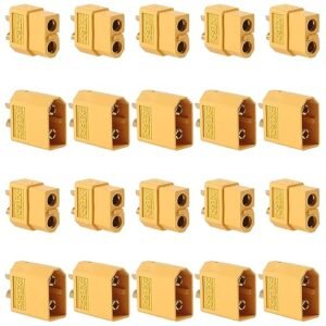 AEDIKO 10 Pairs XT60 Connector XT60 Male Female Bullet Connectors Power Plugs for RC Lipo Battery Motor