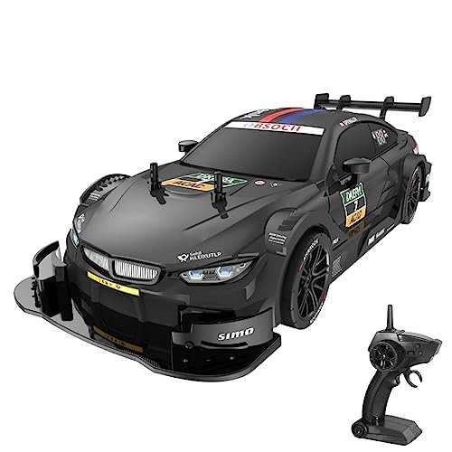 GoolRC 1 10 Scale RC Drift Tires Remote Control Car 4WD 40KM H High Speed Electric Sport Drifting with Headlight for Adults Black