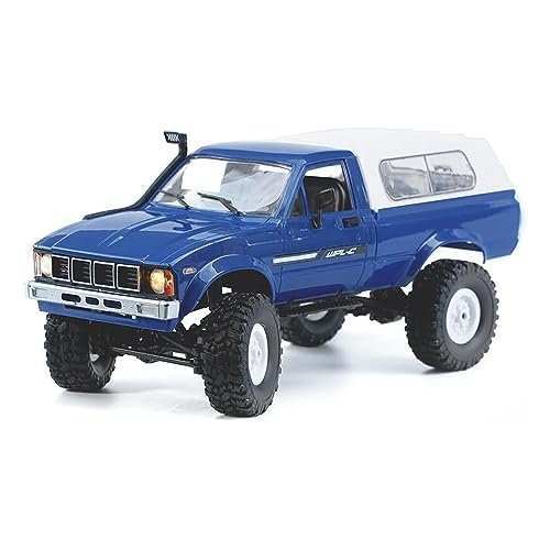 Apawband WPL C24 RC Truck 1 16 Scale Remote Control Rock Crawler 4x4 Off Road RTR with Proportional Steering and LED Lights