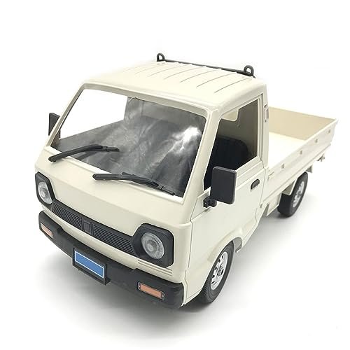 Apawband WPL D12 1 10 RC Drift Car RTR Remote Control Kei Truck Crawler Off Road with Proportional Throttle Steering 260 Motor Rear Drive for Adults