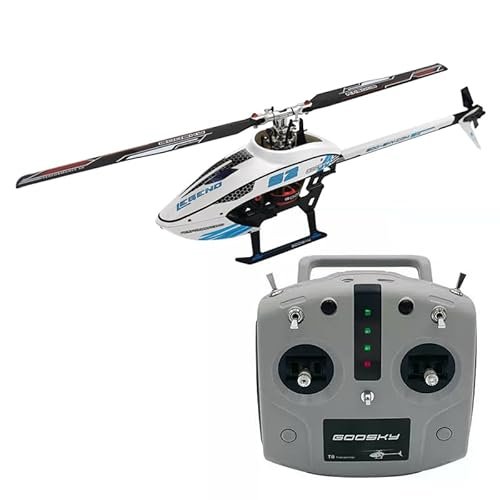 Goosky Legend S2 RC Gas Turbine Helicopter High Performance Electric Micro Dual Brushless Motor RTF for Adults Beginners