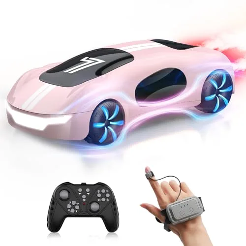 AEROQUEST Hobby RC Drift Car with Gesture Sensing Remote Control 2.4GHz Stunt Toy for Kids