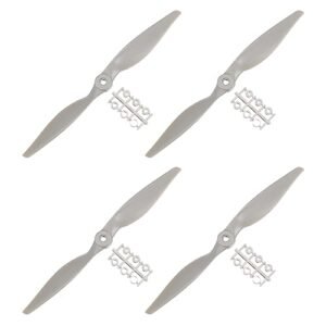 Hilti Radio RC 4 36 DAB 230V MECCANIXITY 10x7 Propeller RC Propellers 2 Vane Blades Props Grey with Adapter Rings for Electric Airplane Aircraft Pack of 4