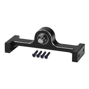 Aluminum Alloy 70mm Transfer Case Transmission Gearbox with 5mm Shaft for 1/10 RC Rock Crawler Chassis Plans MOA 1.9 Shafty LCG