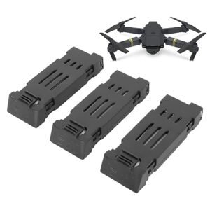 Replacement Battery for E58 E68 JY109 998PRO, RC Drone Lithium Battery, 3.7V 1800mAh Remote Control UAV Battery for E58 E68 JY109 998PRO Quadcopter 3pcs