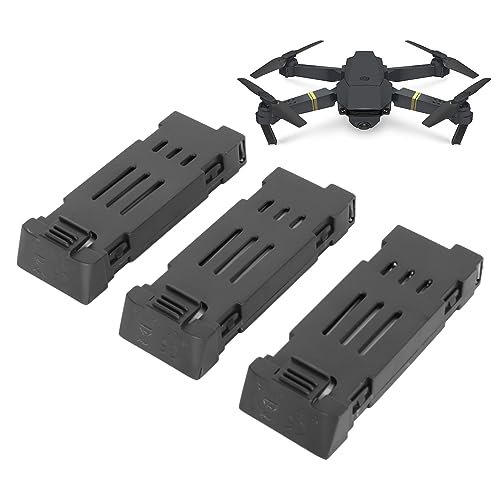 Replacement Battery for E58 E68 JY109 998PRO, RC Drone Lithium Battery, 3.7V 1800mAh Remote Control UAV Battery for E58 E68 JY109 998PRO Quadcopter 3pcs