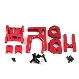Arrma Kraton Typhon Outcast 6S Felony Talion Mojave Upgrade Parts Center Diff Mount Cover Sliding Motor Mount Plate Aluminum Compatible with Wankel RC Motor