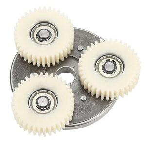 Qiilu KM 56 RC E Planetary Gears Gear Motor Steel Nylon E Motor Gear Kit 36T for Electric 500W 750W Motors