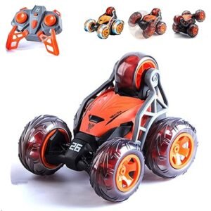 WenToyce RC Stunt Cars for Kids, Remote Control Car Stunt Vehicle High Speed 360 Degree Rotation Flip Racing Car Upright Driving Toys