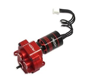 FURITEK Micro Stellar 4M Transmission w Cedar Inrunner Brushless Motor for TRX4M, Compatible w Furitek Python Brushless ESC - RC Toy Vehicle (RC Cars, RC Truck, RC Crawler) Electronics (FUR-2327)