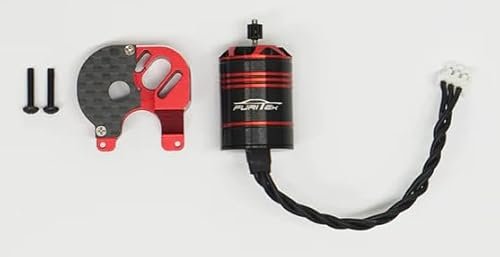 FURITEK Cedar Inrunner Brushless Motor 11T Steel Pinion CNC Motor Mount Combo for Custom RC Trucks SCX24 FCX24 TRX4M