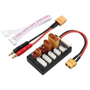 Havcybin RC Lipo Battery Charger with XT30 XT60 XT90 JST T Connectors for RC Jet Tricks and Imax B6 B6AC Chargers