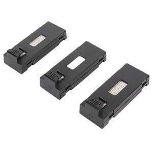 3PCS Drone Battery 2600MAH 3.7V Long Life Rechargeable Lithium Battery for Quadcopter E88 Brushless S13 S1 APP8GPS Enhancing RC Nitro Fuel Shelf Life