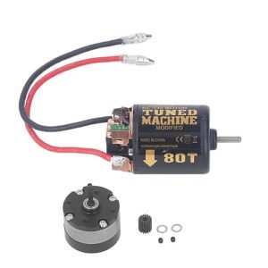 Tamiya 1 14 RC Truck Grand Hauler Universal 540 Brushed Motor with 1 3 Reduction Planetary 13T 80T for DIY Modifications