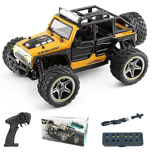 LEOSO Wltoys 22201 1 22 RC Crawler Car 2WD 2.4GHz Remote Control Rock Crawler with TPR Tires