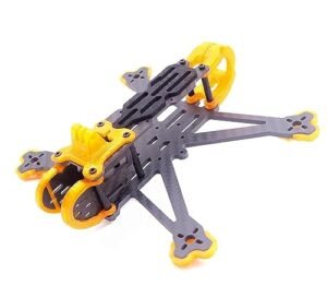 A7 Corsair RC Jet 3.5 Inch 155mm Carbon Fiber Frame Kit Compatible with DJI Caddx Polar Vista Digital HD System for FPV Racing Drones