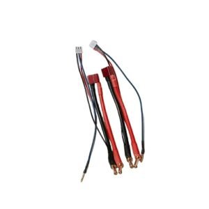Hengfuntong-Elec 2S RC Car Hardcase LiPo Battery Ultra Deans T Plug with 4mm 2mm 12awg 100mm JST-XH3P 22awg 150mm 2packs