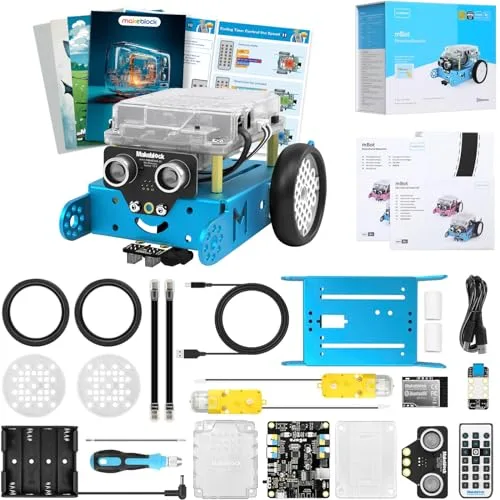 Makeblock mBot Robot Kit STEM Toy for Kids Learn to Code RC with Scratch Arduino Programming Projects Ages 8 12