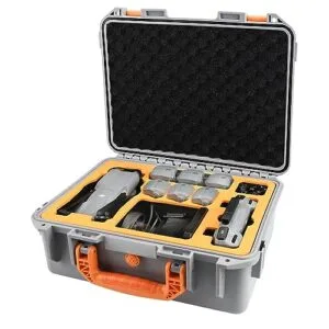 YETEETH RC Hard Bodies Protective Case for DJI Air 3S Air 3 Drone and Accessories Grey