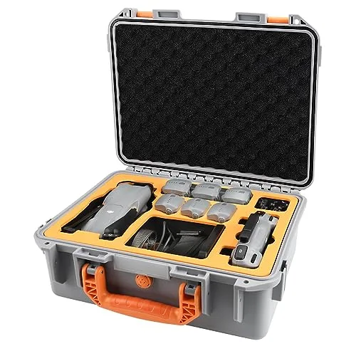 YETEETH RC Hard Bodies Protective Case for DJI Air 3S Air 3 Drone and Accessories Grey