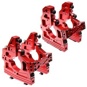 GTBRacing CNC Aluminum Front Rear Metal Center Diff Bracket Set for 1/5 RC Car Losi DBXL DBXL E 1 0 2 0 MTXL Upgrade Part Fastest RC Car 0 60