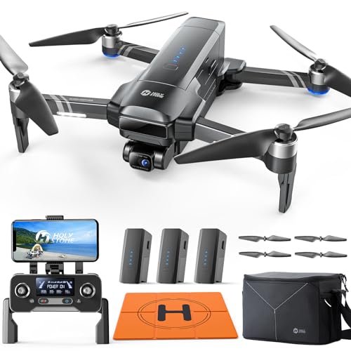 Holy Stone HS600 FAA Regulations RC Airplanes Compliant Drone with 4K Camera 2 Axis Gimbal 84 Min Flight Time 10000 FT Range