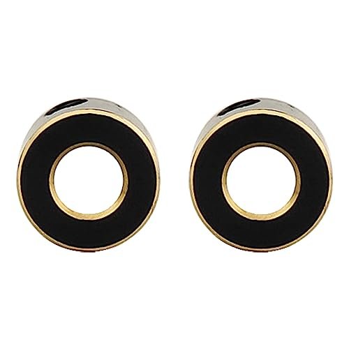 ZXYRC Rear Axle Tube Cap Black Coating Brass Counterweight Cover Compatible with BFGoodrich RC Tires for Axial SCX10 PRO 1/10 RC Crawler