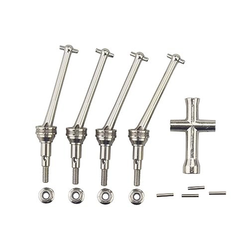 Sea Jump 16410S Metal Drive Shaft CVD Kit for MJX H16 Series Enhance Your RC Car for the Biggest RC Car Jump