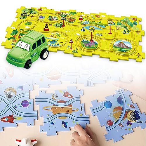 DIY RC Drag Car Building Kit Ultimate Electric Vehicle Construction Set for Kids Ages 8 12 15 PCS Dinosaur Theme
