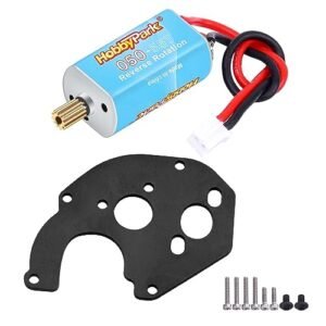 HobbyPark High Torque 050 55T Brushed Motor for RC Trucks 50 MPH Axial SCX24 Crawler Upgrades