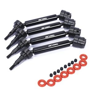 Scott RC Full Suspension Upgrade Kit Full Aluminum CVD Slider Set for 1/10 Arrma Bigrock Granite Senton Vorteks Gorgon