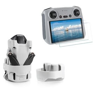Skyreat Mini 3/Mini 3 Pro Screen Protector and Propeller Holder Bundle Accessories
