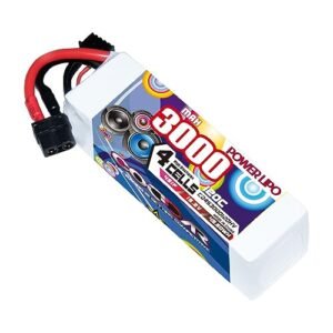 CODDAR 3000mAh 4S 15.2V 120C HV LiPo Battery with XT60 Connector for RC Racing Drone FPV Quads Quadcoper FreeWing Air Wing