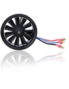 HobbyPower 50mm EDF Motor KV4900 3S 11 Blade High Speed Brushless RC Jet Engine Boat Fan for RC Aircraft and Boats
