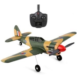 WLtoys XK DHC 2 A600 RC Airplane 4CH 2.4GHz Remote Control Plane with 6 Axis Gyro RTF for Adults