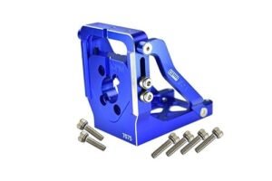 JOYSOG Aluminum Alloy Quick Release Motor Base for TRAXXAS 1 6 Scale RC Snowmobile XRT 8S 78086 4 RC Motor Mount Bracket Upgrade Part Blue