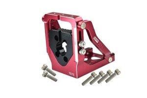 JOYSOG Aluminum Alloy Quick Release Motor Base for TRAXXAS 1 6 Scale RC Trailer XRT 8S 78086 4 RC Motor Mount Bracket Upgrade Part Red