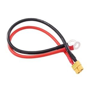 rflaueo XT60 to O Ring Terminal Cable 12inch 10awg Silicone Wire for BMW M8 RC Lipo Battery FPV Racing Drone