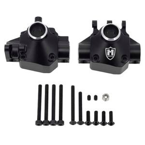 MEUS Racing Aluminum Front and Rear Axle Center 3rd Member Housing Upgrade for Axial 1/10 RC Crawler Wheels and Tires SCX10 PRO
